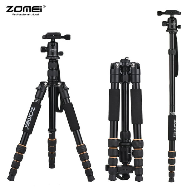 ZOMEi 63 Inch Aluminum Compact Tripod with Ball Head Quick Release Plate DSLR Tripod Monopod for Camera Canon Nikon Sony DSLR DV Blue Zomei Camera Tripod ZOMEi 63 Inch Aluminum Compact Tripod with Ball Head Quick Release Plate DSLR Tripod Monopod for Camera Canon Nikon Sony DSLR DV Blue Zomei Camera Tripod